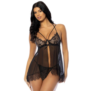 BABYDOLL MESH ENCAJE