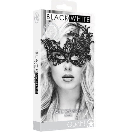 LACE EYE MASK ROYAL