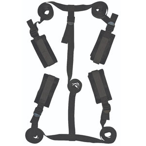 S&M BED BONDAGE RESTRAINT KIT