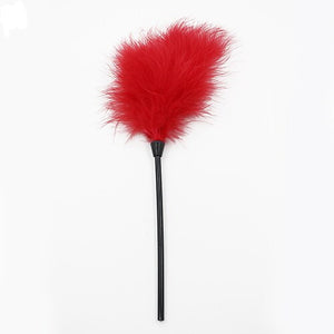 FEATHER TICKLER-Rojo